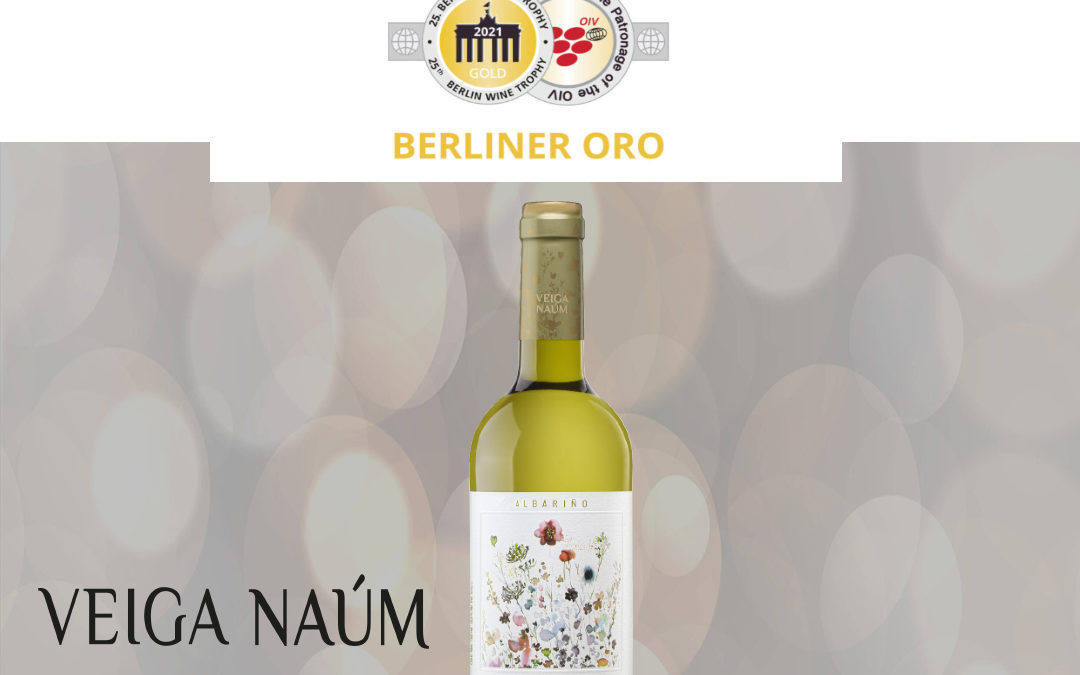 VEIGA NAÚM Albariño 2020 – MEDALLA DE ORO